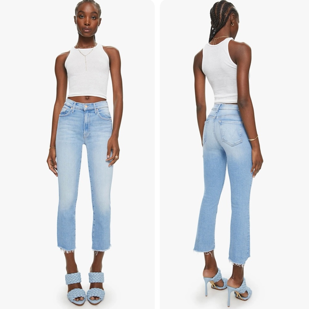 Mother The Insider Crop Step Fray in Limited Edition size 24